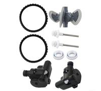 Kit de Remise à Neuf pour Aspirateur de Piscine Zodiac Baracuda MX8 MX6, | Comprend Moteur R0524900 2 Chenilles 2 Arbres Roulements, Accessoire de Rechange pour Réparation Complète du Robot