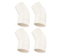 Kit de remplacement coudé à 45 degrés W70244 pour Zodiac pour baracuda - 4 pièces de raccord en PVC pour éviter les torsions pour tuyau semi-flexible entretien sous vide de piscine