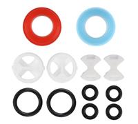 Kit de remplacement de cartouche de robinet 12 pièces pour mitigeur | Avec disques en céramique 1/2 tour en silicone joints toriques pour réparation de robinet d'évier de cuisine