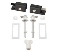 Kit de remplacement de charnière à fermeture douce pour sièges fixes (noir)