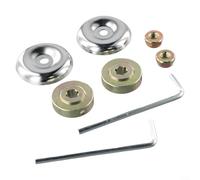Kit de remplacement de goujons et écrous de tronçonneuse compatible avec 017 018 021 023 025 - Goujons de barre de guidage en métal pour réparation de scie