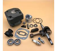 Kit de remplacement de moteur de joint de roulement de vilebrequin de 50 mm compatible avec Husqvarna 372XP 372 371 365 362 pièces de tronçonneuse