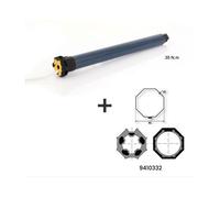 Kit de remplacement de moteur volet filaire SOMFY ILMO WT - Diam.50mm - 35 N.m - Ref. 1133004 35/17