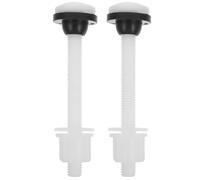 Kit de Remplacement de Réservoir de Toilette 2 Pièces | Toilet Seat, Accessoire Toilette Wc pour Cuvette, Visserie Cuvette Toilette, Montage Facile et Fiable