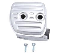Kit de remplacement de silencieux d'échappement 1143 140 0651 1143 140 0661 Silencieux en acier durable avec vis pour pièces de tronçonneuse MS231 MS251 MS231C MS251C