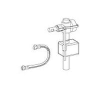 Kit de remplacement Mepa 590267 pour réservoir encastré SC R11, robinet de remplissage avec flexible renforcé