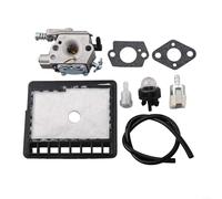 Kit de remplacement pour carburateur de tronçonneuse avec filtre à air compatible avec Echo CS-300 CS-301 CS-305 CS-340 CS-3000 WT-589 WT-402 Kit de réparation avec joints