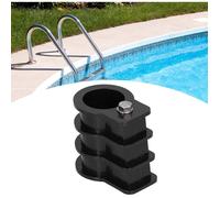 Kit de Remplacement pour Échelle de Piscine, Boulons + Marches en Caoutchouc + Ancrage et Rosace Ronde