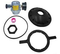Kit de remplacement pour filtre de piscine Triton 154856 avec filetage de butée noir avec manomètre et e couvercle pour filtres TR100 TR140