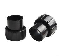 Kit de remplacement pour Pentair pour pompe de piscine Superflo 3,8 cm Raccords coulissants avec joints toriques adaptateurs écrous noirs
