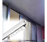Kit de Remplacement pour Rails de Porte coulissante de Placard - Quincaillerie pour Portes de Grange, Panneaux et Rails de Caisson - Installation Facile, Durable et coulissement Fluide