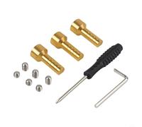 Kit de remplacement pour rallonge de valve de douche RP75137, compatible avec cartouches inverseurs à 3 et 6 réglages, construction en laiton pour une performance fiable