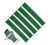 Kit de Remplacement pour Sangle de Chaise,Lot de Cinq Sangles Renforcées Élastiques - Lot de Bandes pour Mobilier de Terrasse Extérieur,pour Camping Domicile Bureau Terrasse Porche Jardin Pelouse