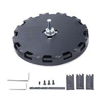 Kit de remplacement pour scie à trou réglable, ensemble de mèches à diamètre variable de 45 à 130 mm pour le bois, le plastique et les cloisons sèches, coupeur à poinçon à trois