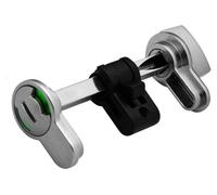 Kit de remplacement pour serrure de toilette, cylindre de profil, jusqu'à 80 mm, métal