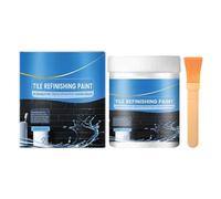 Kit de Rénovation Baignoiren et Carrelage Premium - Peinture Carrelage Salle de Bain Étanche et Anti-Taches 300g avec Pinceau, Peinture Rénovation Haute Adhérence pour Baignoiren, Céramique, Douche