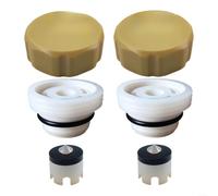 Kit de réparation anti-retour de siphon en ABS, hauteur 21,4 mm, diamètre 35,6 mm, pour disjoncteur sous vide, empêche le retour dans les tuyauteries (2 pièces)