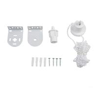 Kit de réparation complet pour store enrouleur, tubes de 28 mm, 32 mm, supports robustes avec chaîne de 300 cm, montage latéral supérieur, pièces de rechange complètes pour pare-soleil de fenêtre de