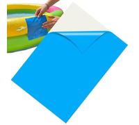 Kit de réparation de bâche de piscine XXL | 2,78 x 4,1 pieds TPU | Kit de patchs robustes pour bateau pneumatique | Autocollant de réparation transparent pour piscine de jardin