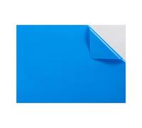 Kit de réparation de bateau gonflable en PVC imperméable Bleu 1,2 x 8 m | Grand patch de réparation autocollant en PVC pour kayaks, bateaux gonflables, piscines et équipements aquatiques avec collage