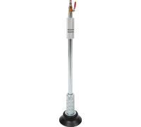 Kit de réparation de bosses sur carrosserie - Extracteur de bosses pneumatique - Ventouse - Marteau à inertie - Longueur 61,5 cm - Noir