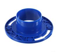 Kit de réparation de bride de toilette pour conduites de vidange de 7,6 à 10,2 cm - Joint de rechange ABS sans anneau de cire pour tuyaux de vidange en fonte PVC cassés