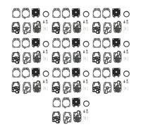 Kit de réparation de carburateur, 10 pièces, joint d'aiguille pour tondeuse Walbro K20-WYJ Echo Husqvarna Bull Ryobi Honda Homelite~0299