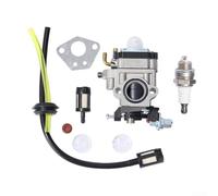 Kit de réparation de carburateur pour souffleuse à feuilles 52 cc 49 cc 43 cc et tondeuse à gazon, pièces d'entretien du moteur avec joints et membranes, compatible avec les modèles d'équipement