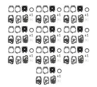Kit de Réparation de Carburateur pour Tondeuse Walbro K20-WYJ Echo Husqvarna Toro Ryobi Honda Elite, 10 Pièces