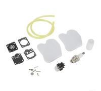 Kit de réparation de carburateur pour tronçonneuse McCulloch CS340 CS380, filtre à air de rechange avec amorce et assemblage de ligne, petit moteur pour kit de reconstruction de carburateur