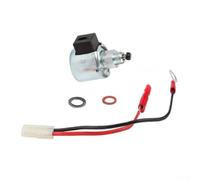 Kit de réparation de carburateur solénoïde de carburant pour CH11 CH13 CH15 CH16, remplace 12 757 33-S AM128242, valve électromagnétique en métal pour pièces de moteur de tracteur de pelouse, argent