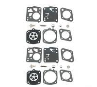 Kit de réparation de carburateur Tillotson pour tronçonneuse 288XP 385 266XP 268XP 272XP J625 630 670 avec joints et membranes pour restaurer les performances du moteur (2 ensembles)