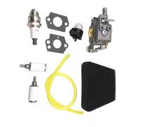 Kit de réparation de carburateur, tuyau de carburant, joint de filtre à air pour tronçonneuse Partner Poulan McCulloch 351 352 370 371 390 391 401 420 422~0724