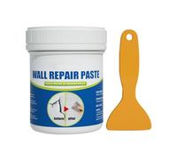 Kit de réparation de cloisons sèches, 100g de pâte de réparation murale avec grattoir, pâte de réparation de surface murale à séchage rapide pour réparer les trous de fissure (1 Pièces)