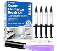 Kit de réparation de comptoir en quartz (transparent, blanc, gris, beige) à séchage rapide des années 30, pierre de luxe, granit, marbre, acrylique, porcelaine, fibre de verre, kit de réparation de