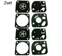 Kit de réparation de diaphragme de carburateur, 2 pièces, pour carburateurs Ruixing Ryobi Homelite RX-1, pièces de diaphragme de carburateur pour débroussailleuse de jardin~0178