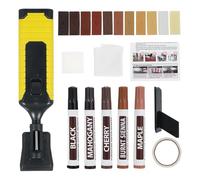Kit De Réparation De En Bois 11 Couleurs, Réparation De Stratifiés - Solution À Peindre Et Imperméable Avec Marqueur Pour Tables, Armoires De Cuisine Et Portes
