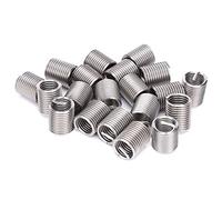 Kit de réparation de filetage Helicoil Matériel de fixation 20pcs Inserts filetés Mâle Femelle Outil de réparation d'écrou de réduction Fixation en acier inoxydable M14x2(2D)