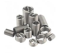 Kit de Réparation de Filetage, Inserts Filetés pour Filetage en Acier Inoxydable M12x1.75x1.5D (10 pcs)