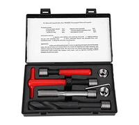 Kit de Réparation de Filetage M16x2 e Foret Torsadée en Acier Inoxydable Insert Fileté