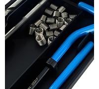 Kit de réparation de filetage Motoforce Pré-perçage Taraud Outil de vissage 20x insert M7x1.0