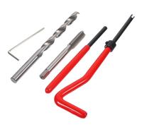 Kit de Réparation de Filetage Professionnel M7 en Fer pour Automobile | Insert Fileté pour Bois, Installateur Inclus, Usage Atelier, pour Mécaniciens et Bricoleurs