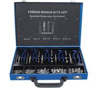Kit de Réparation de Filets M5-M12 - 130 pcs - Acier Résistant - Réparation Facile et Durable, Pro - D-Work