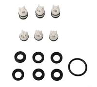 Kit de réparation de laveuse de pompe - Joints anti-retour pour nettoyeur haute pression sans fil - Pièces en plastique - Tête carrée (triangle)