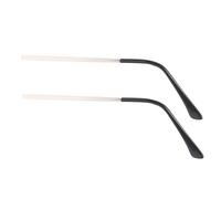 Kit de Réparation de Lunettes en Métal, Branche de Lunette de Rechange | Branches de Remplacement pour Lunettes, Embouts pour Lunettes, Retenues de Lunettes, Argenté, Installation Simple
