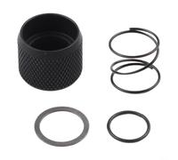Kit de réparation de mandrin porte-embout pour tournevis à percussion DCF885 DCF885C2 DCF835M2 DCF836 avec manchon ressort rondelle et anneau en acier 4 pièces métalliques