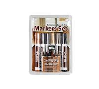 Kit De Réparation De Meubles - Marqueurs De Retouche Avec Crayons De Cire 6 Colors