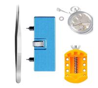 Kit de réparation de Montre - Outils de Retrait du Dos de Montre | Ensemble de réglage de précision Composants en Acier Inoxydable Portable organisé pour horloger, Industrie d'atelier ou