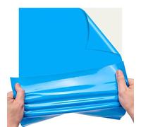 Kit de réparation de patchs gonflables - 125 x 85 cm - Auto-adhésif | Kit de réparation autocollant et imperméable en TPU - Ruban de réparation pour films de piscine - Pour maison, appartement