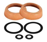 Kit de réparation de pompes série 75 : 2 pistons en cuir, 4 joints, composants d'entretien pour pompes à eau manuelles de 53 mm, accessoires en cuir